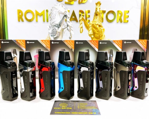 Aegis Boost Luxury Pod Kit By Geekvape (Bản 5 Occ) - Almighty Blue ( Xanh Nước Biển Đậm )