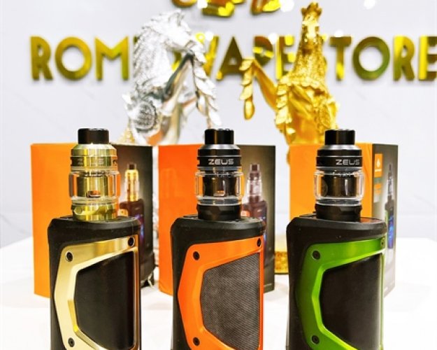 AEGIS X 200W KIT by GEEK VAPE Kèm Tank Zeus sub ohm Auth - Gold (vàng)