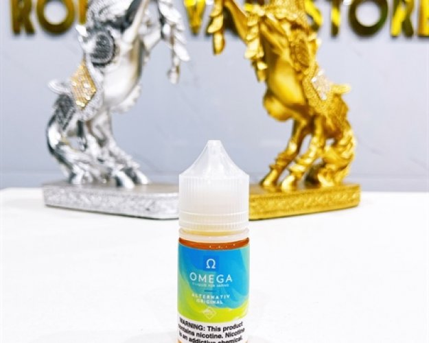 Alternativ Salts 30ml 35mg - Omega (Dứa - Dâu Tây - Nước Chanh - bạc hà)