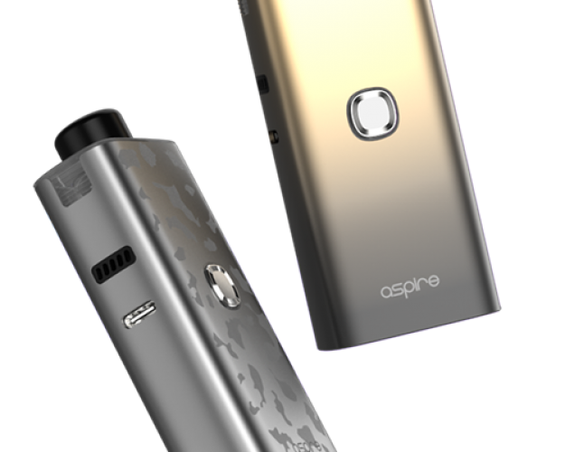 Aspire Cloudflask S 60w Pod Kit - Charcoal Black + Black