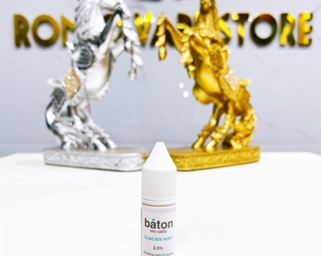 Baton Saltnic 25mg 10ml - Glacier Mint (Bạc Hà)