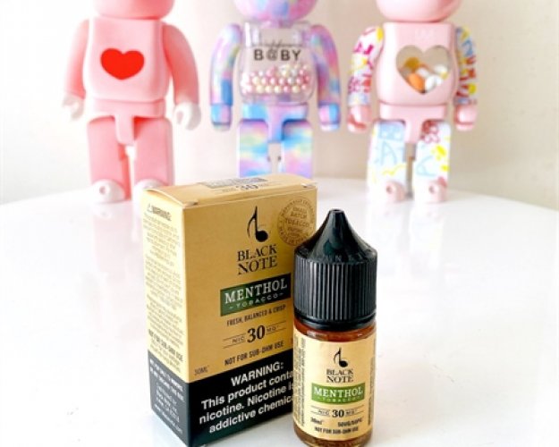 Black Note Saltnic 30ml - 30MG - Menthol Tobaco