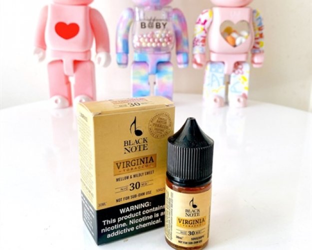 Black Note Saltnic 30ml - 30MG - Virginia Tobaco