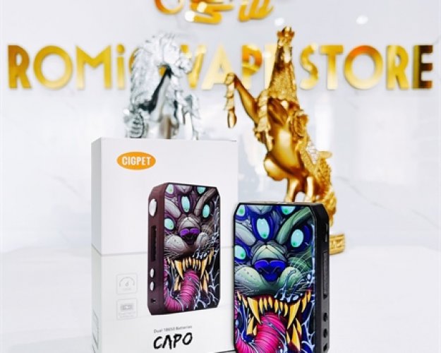 Capo Box Mod 126W by Cigpet - Aqua