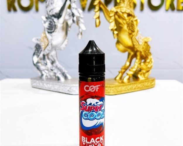 COF Super Cool 3mg 60ml - Black Hexx (Xá Xị the lạnh)