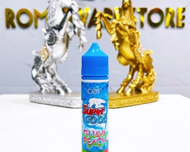 COF Super Cool 3mg 60ml - Guava Peach ( Ổi Đào The Lạnh)