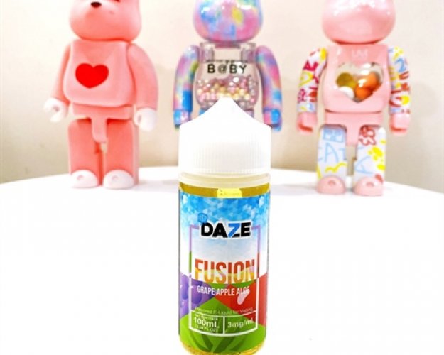 Daze Iced Fusion 3Mg - 100ml - Grape Apple Aloe (Nho Táo Lô Hội)