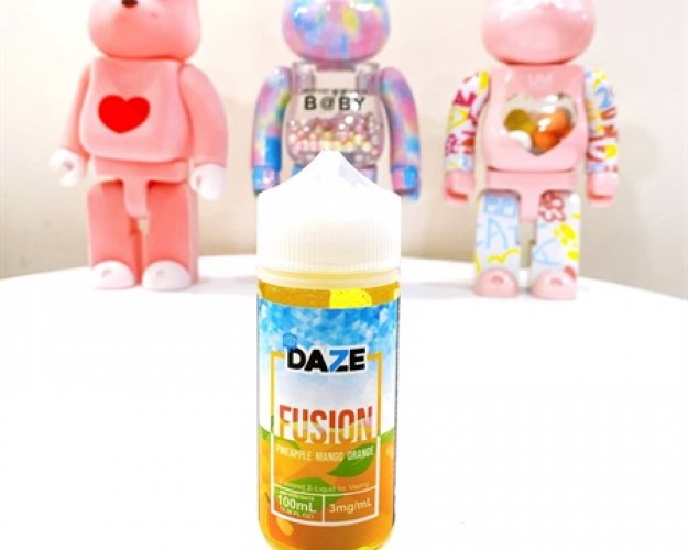 Daze Iced Fusion 3Mg - 100ml - Pineapple Mango Orange (Dứa Xoài Cam)