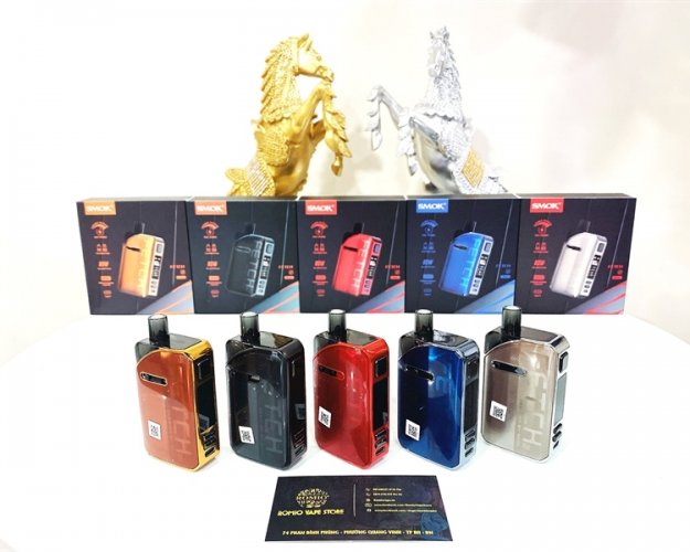 Fetch 2 Pod Kit 80W by Smok (Tặng Pin) - Black (Đen)