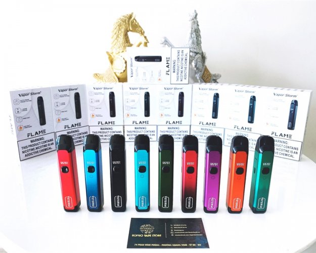 Flame Pod Kit – By Vapor Storm 25W - Black ( Đen )