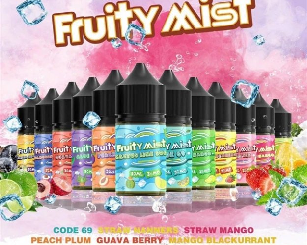 Fruity Mist 30ml - 55mg - Cactus lime soda (Soda chanh xương rồng)