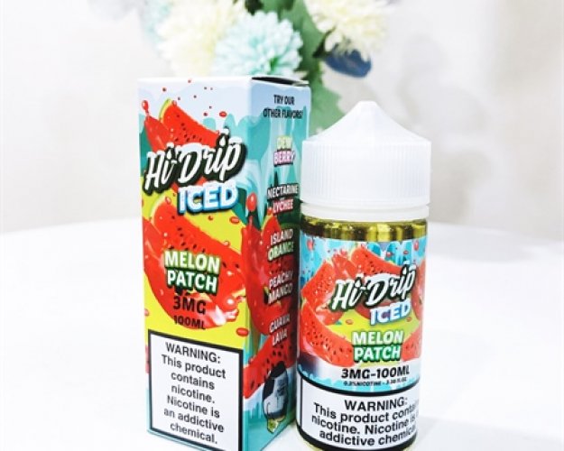 Hi Drip ICED 6mg 100ml - Melon Patch (Dưa Hấu)