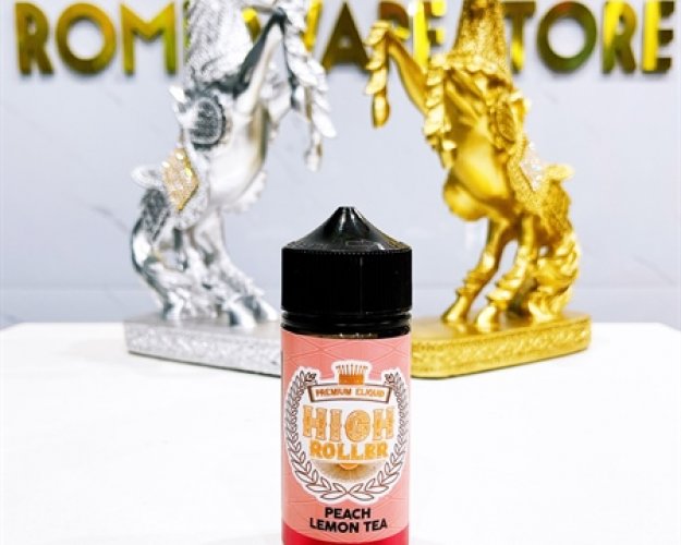 High Roller 3mg 100ml - Lemon Tea (Trà Chanh Đào)