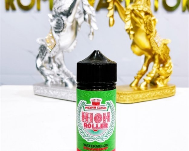 High Roller 3mg 100ml - Watermelon StrawBerry (Dưa Hấu Dâu)