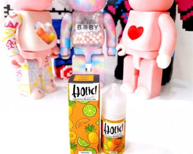 Holic Salt Nic 50Mg - 30ML - Pineapple Orange Lime (Dứa - Cam - Chanh)