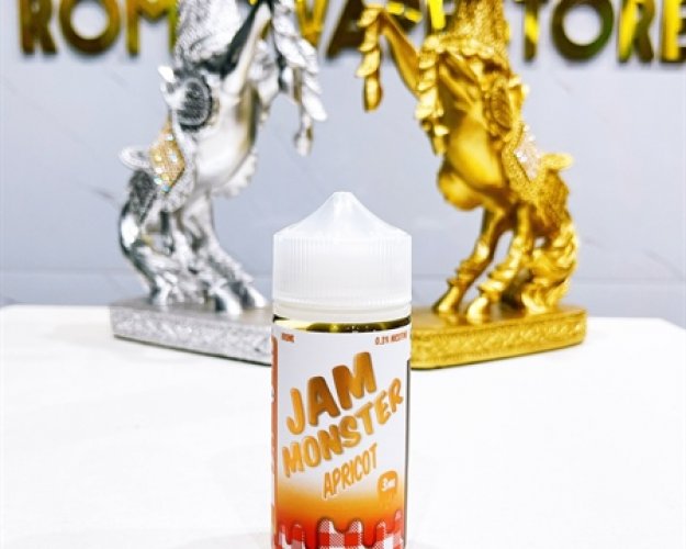 Jam Monster - Apricot (Mứt Trái Mơ - Bánh Mì Nướng) 3mg 100ml