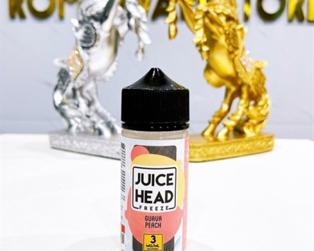 Juice Head Freeze 100ml - Guava Peach (Ổi - Đào) 3mg