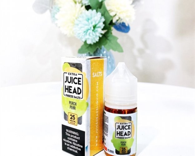 Juice Head Freeze Saltnic 50mg 30ml - Blueberry Lemon (Chanh Việt Quất)