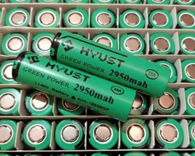 Pin HYUST 18650 - 2950mAh 35A - Xanh