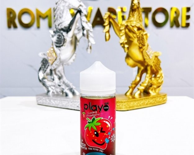 Play Candy Cooling 3mg 100ml - StrawBerry (Dâu lạnh)