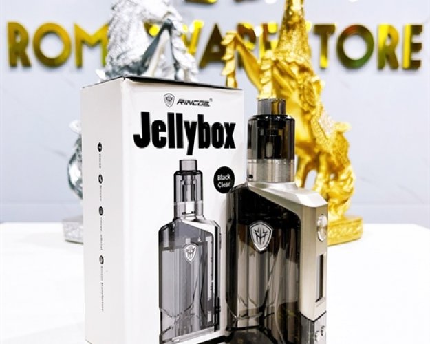 Rincoe Jellybox 228W Kit - Black Clear (Đen Trong)