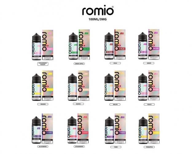 Romio 3mg 100ml New - Nectarine Lychee ( Vải Đào )