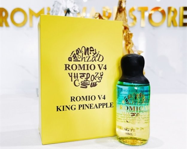 Romio 3mg 60ml - V4 King Pineapple (Dứa Thơm)