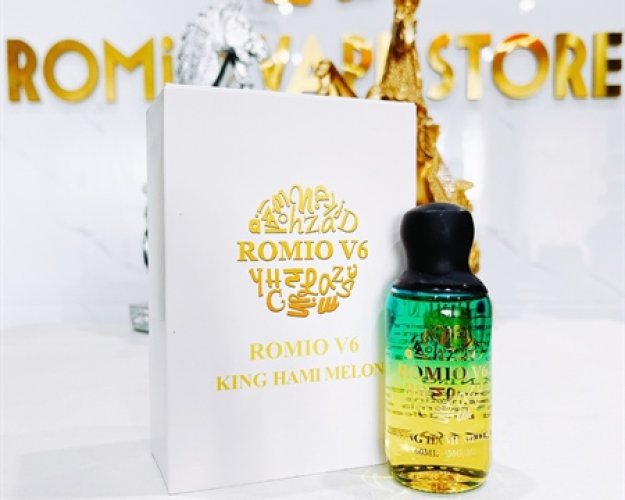 Romio 3mg 60ml - V6 King Hami Melon (Dưa Gang)
