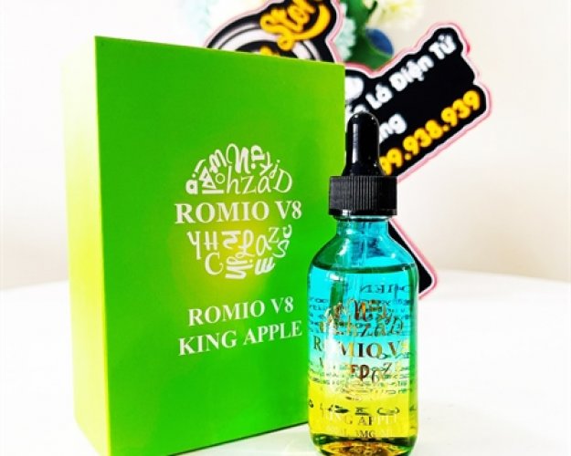 Romio 3mg 60ml - V8 King Appe (Táo)