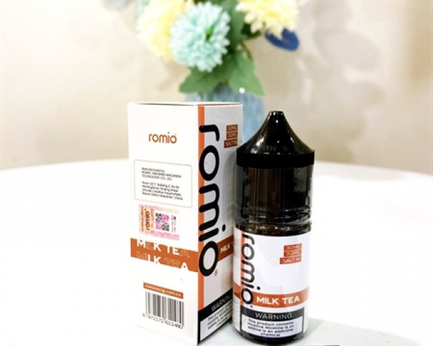 Romio Saltnic 30mg 30ml New - Milk Tea (Trà Sữa)