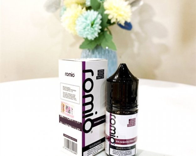 Romio Saltnic 30mg 30ml New - Passion Fruit (Chanh Dây)