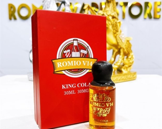 Romio Saltnic 30mg 30ml - V14 King Cola (CocaCola)
