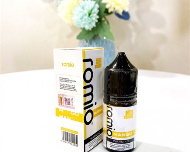 Romio Saltnic 50mg 30ml New - Mango (Xoài )