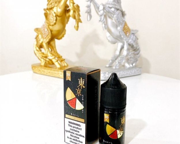 Salt Nic Tokyo Golden Series 30Mg - 30Ml - Mixed Melons (Dưa Gang Dưa Hấu Lạnh)