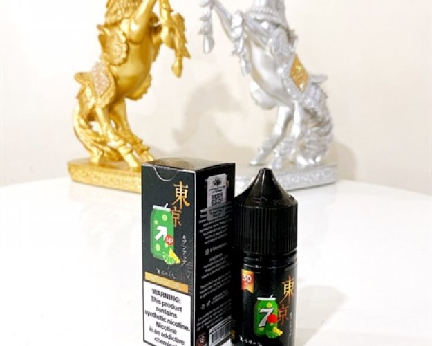 Salt Nic Tokyo Golden Series 30Mg - 30Ml - Seven Up (Nước Ngọt 7UP)