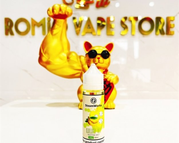 Steam Works 12mg 60ml - Banana Ice (Chuối Lạnh)