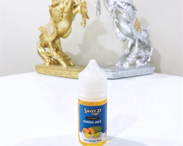 Sweet 21 Vape Fruit Blast - 50mg 30ml - Mango jack (Xoài Mít Lạnh)