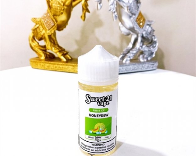 Sweet 21 Vape Fruit Ice - 3mg 100ml - Honeydew (Dưa Lưới)