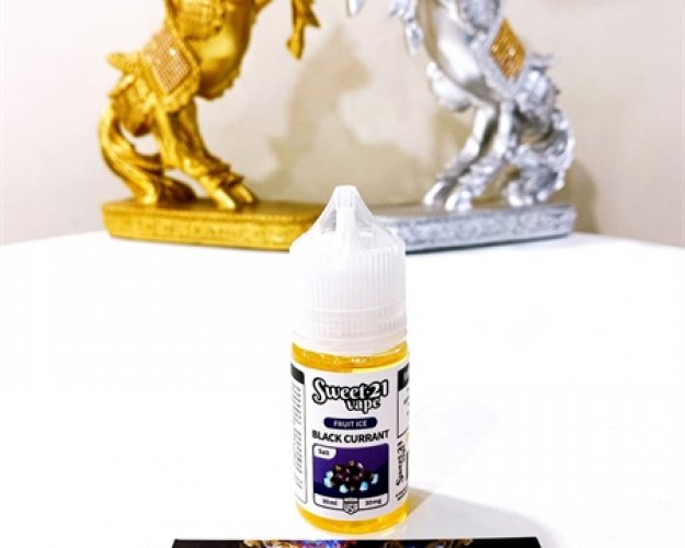 Sweet 21 Vape Fruit Ice Saltnic 30ml -30MG - Black Currant ( Lý Chua Nho Đen)