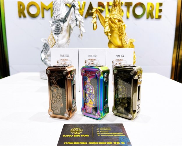 Teslacig Punk mini 80w Box Mod - Màu Đồng