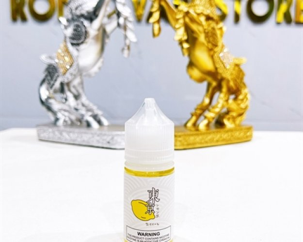 Tokyo Saltnic 30mg - 30ml - Iced Lemon (Chanh Lạnh)