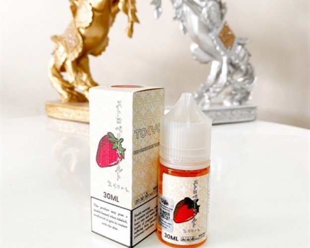 Tokyo Saltnic 30mg - 30ml - Iced Strawberry Yakult