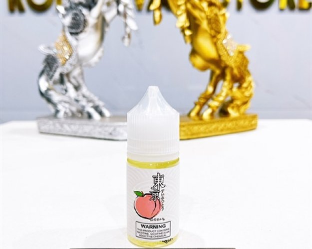 Tokyo Saltnic 50mg - 30ml - Iced Peach (Đào Lạnh)