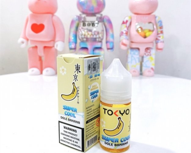 Tokyo Saltnic SuperCool 35Mg - Dole Banana (Chuối)