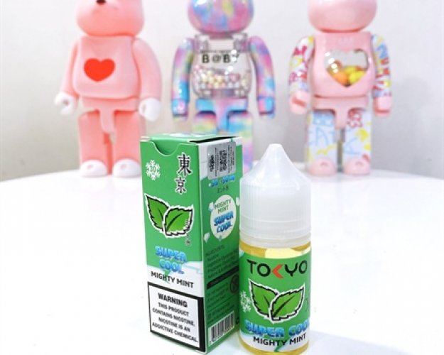 Tokyo Saltnic SuperCool 50Mg - 30ml - Mighty Mint (Bạc Hà)