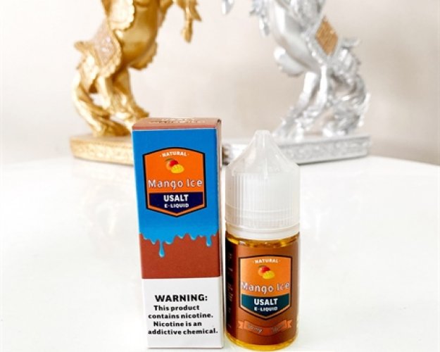 Usalt USA Natural 30mg 30ml - Mango Ice (Xoài Lạnh)