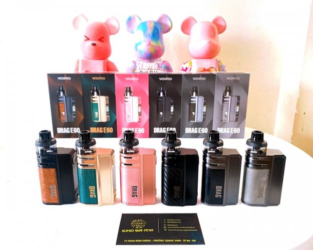 VOOPOO Drag E60 Pod Kit - Pink (Hồng)