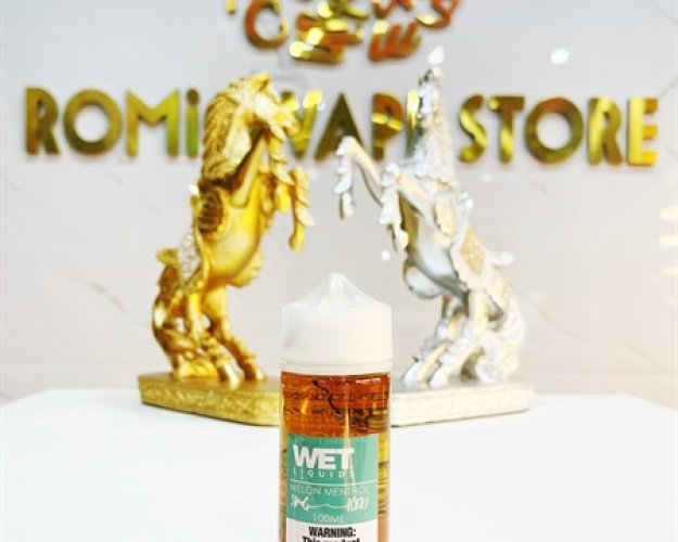 Wet Iced 3mg 100ml - Melon Menthol (Dưa lưới Bạc hà)