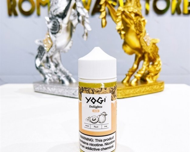 Yogi Delights - Peach Ice (Đào Lạnh) 6mg 100ml